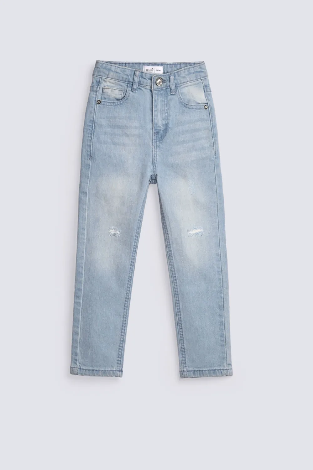 BOYS LIGHT WASHED DENIM