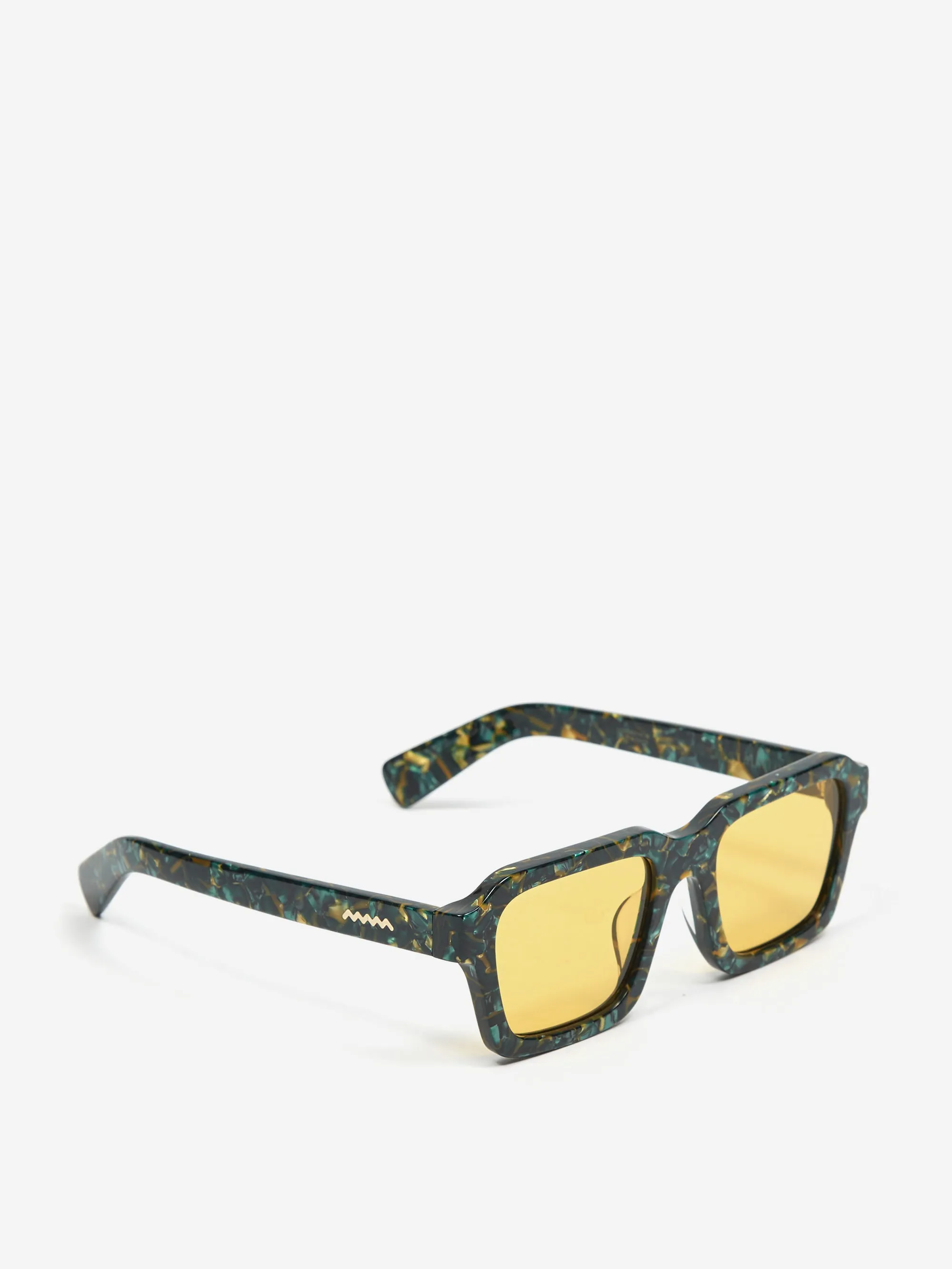 Brain Dead Staunton Sunglasses - Green Granite