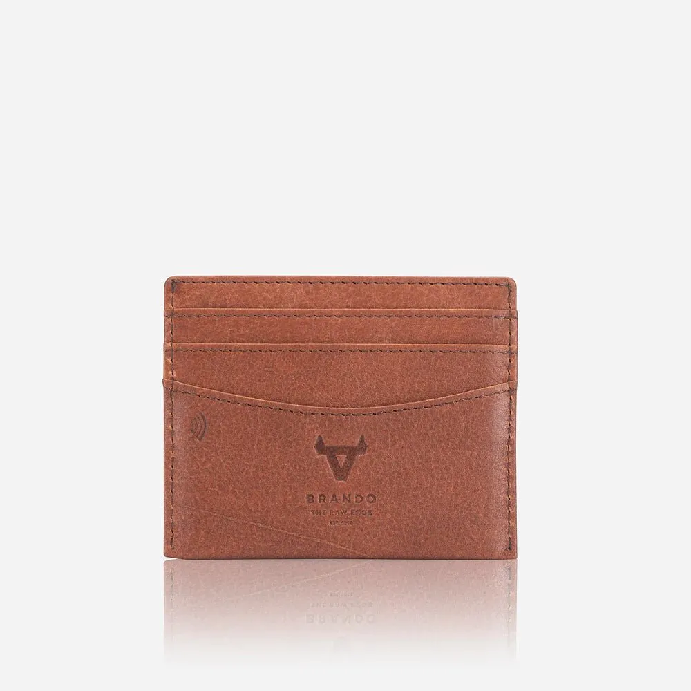 Brando Kudu Slim Card Wallet | Copper