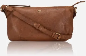 Brando Winslet Ladies Crossbody East West | Cognac