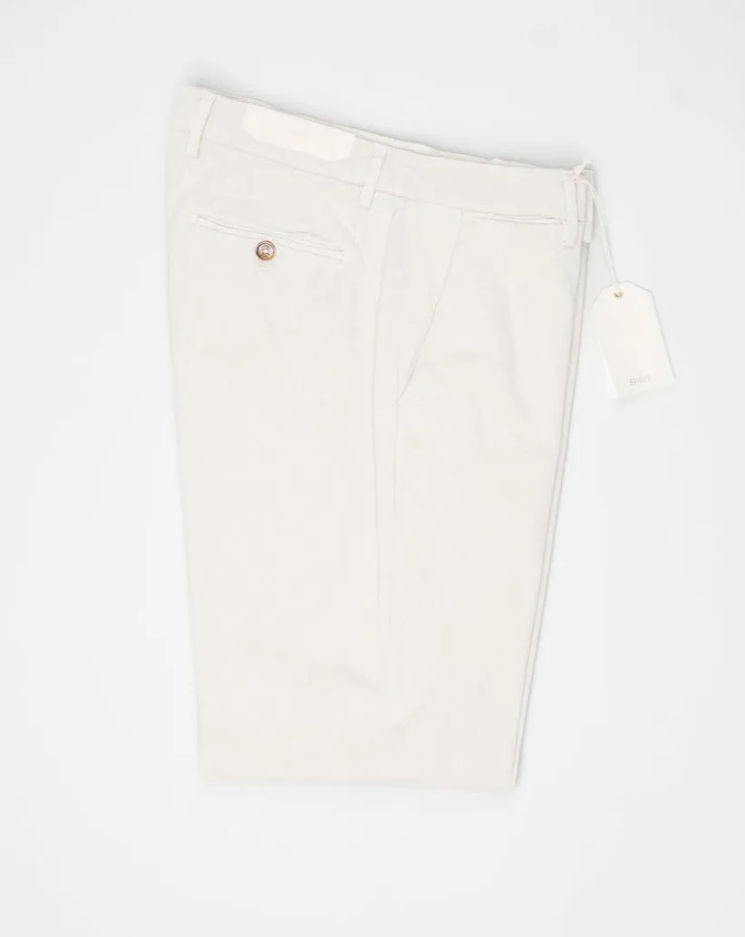 Briglia Garment Dyed Soho Trousers / Panna