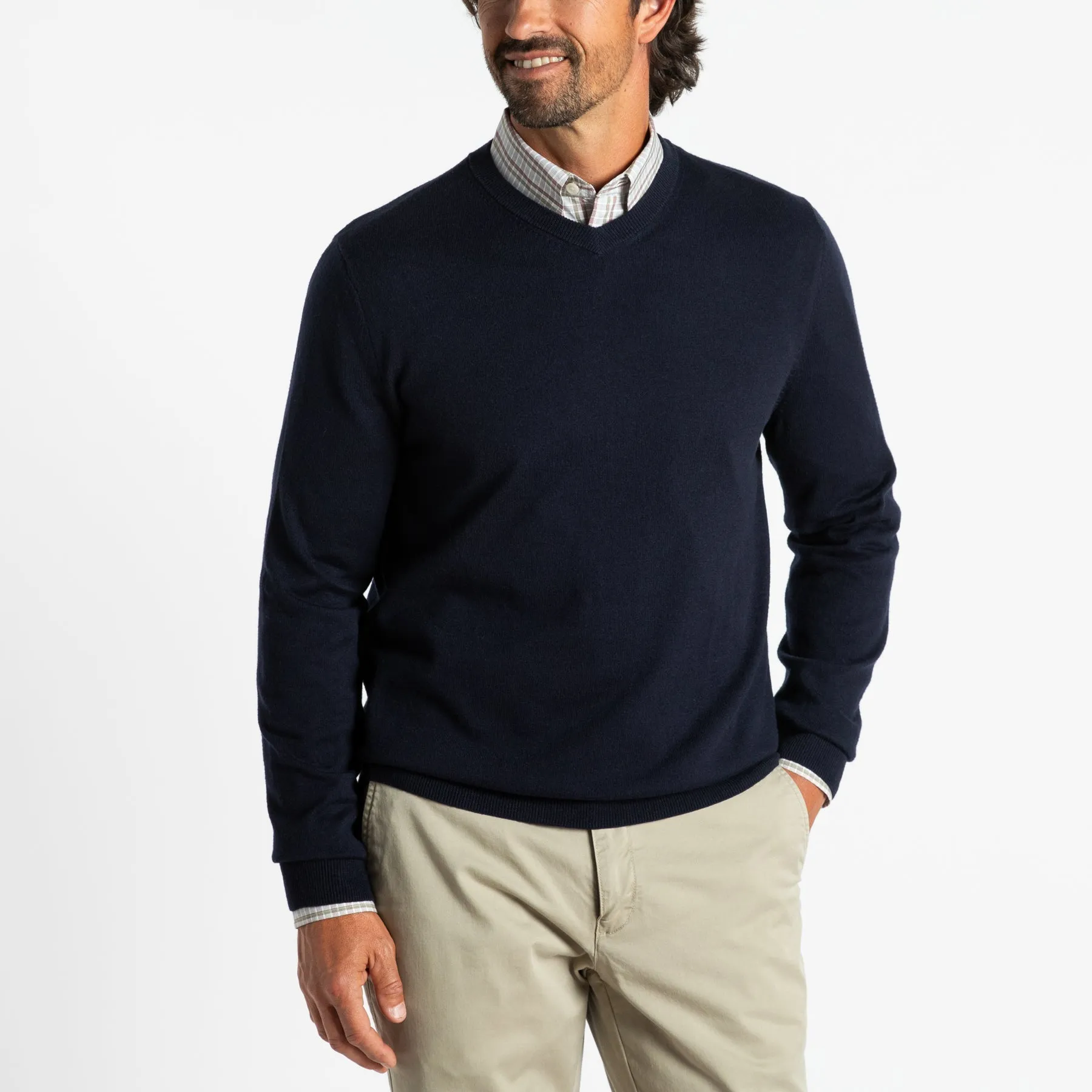 Buckley Merino V-Neck Sweater