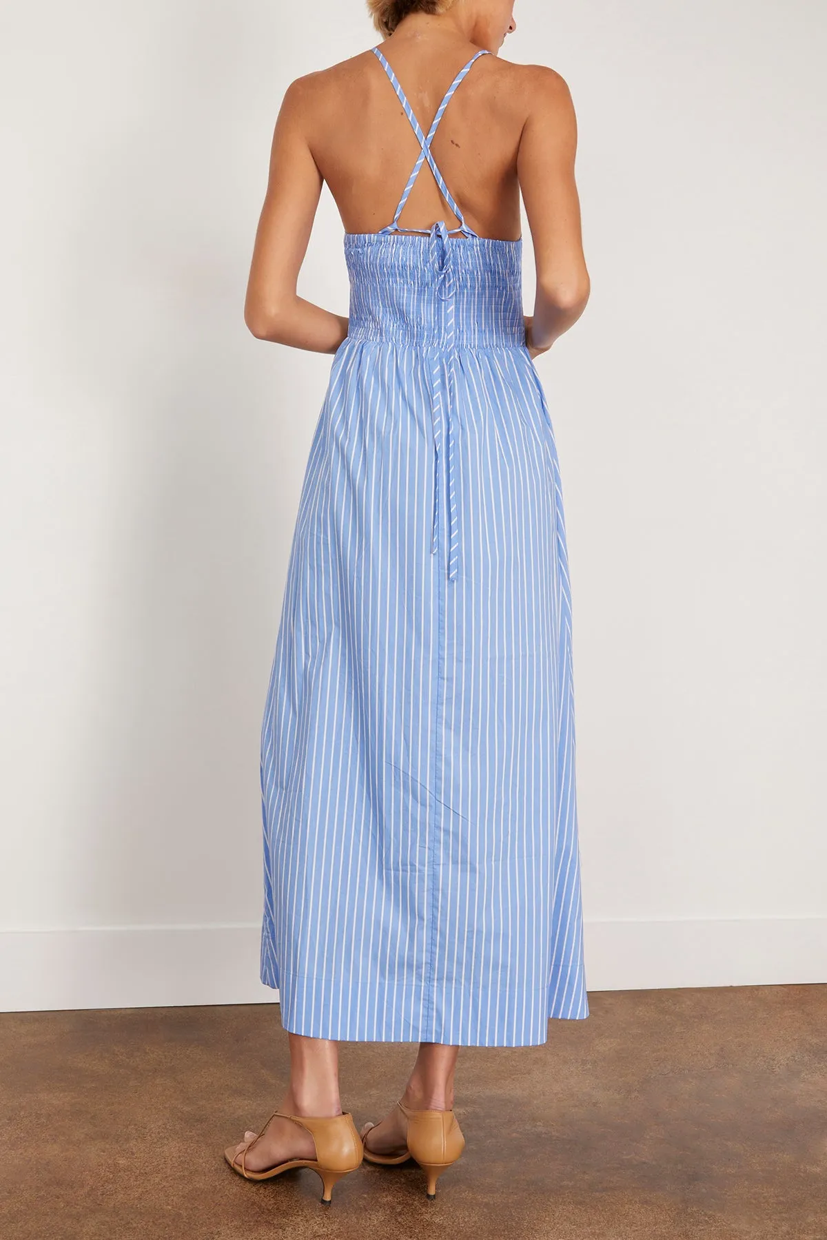 Camera Midi Dress in Baratti Stripe