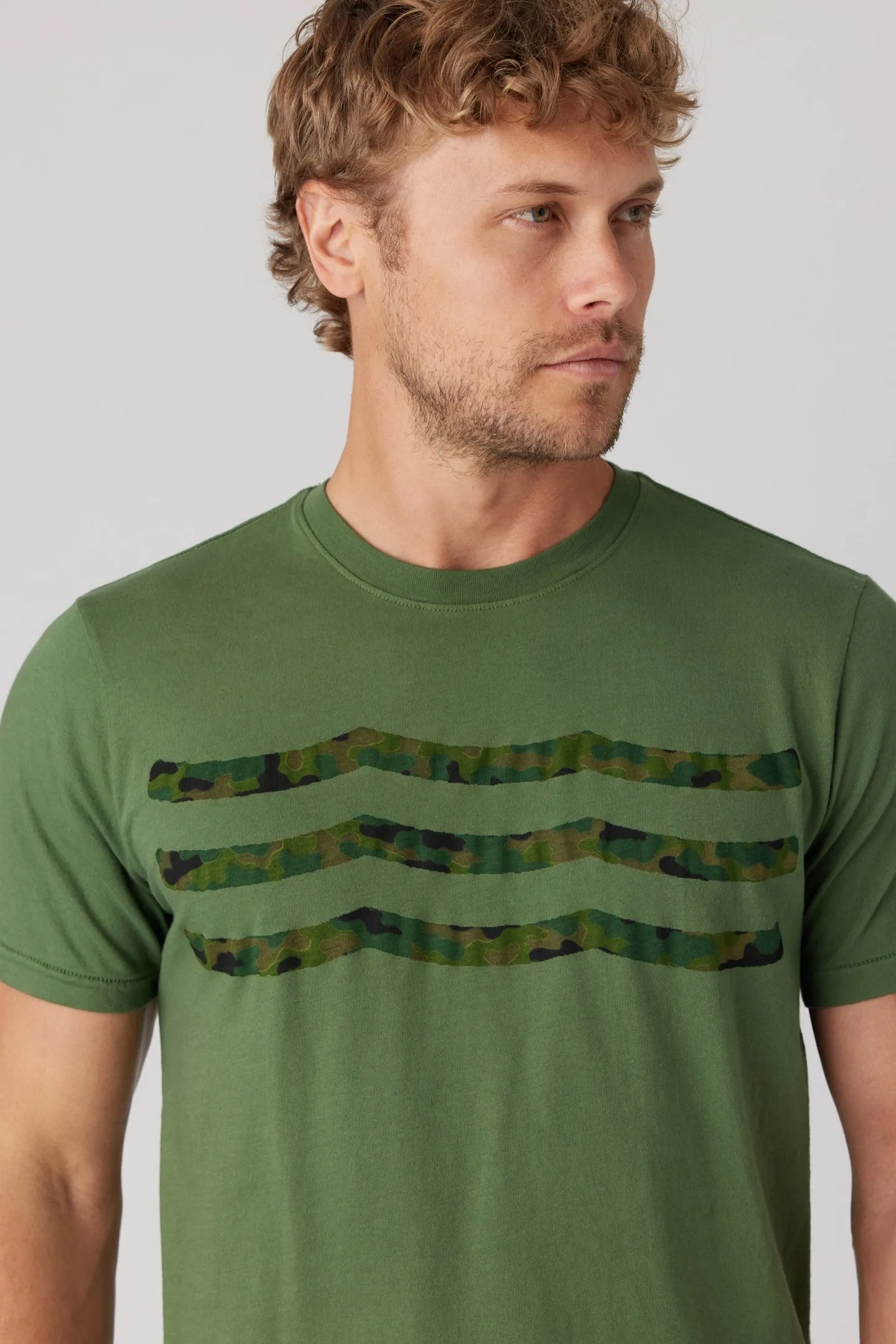 Camo Waves Tee