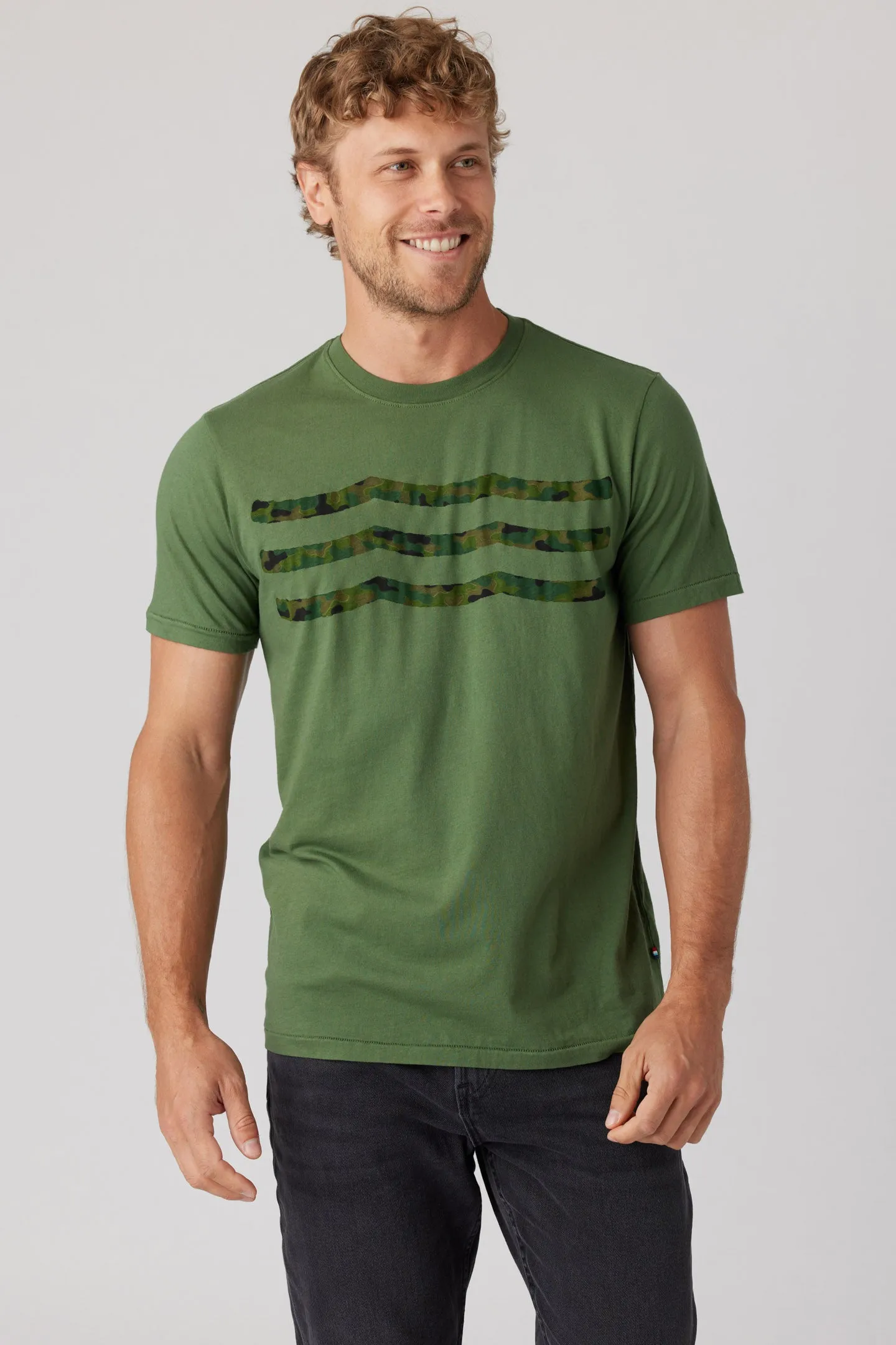 Camo Waves Tee