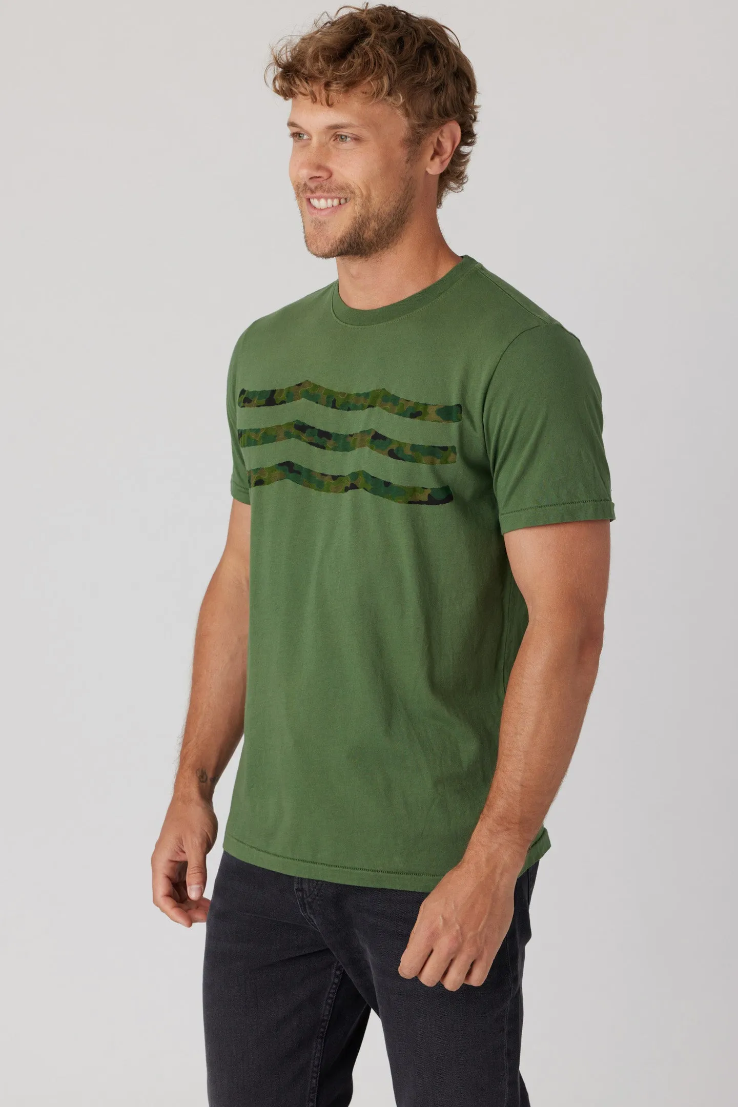 Camo Waves Tee