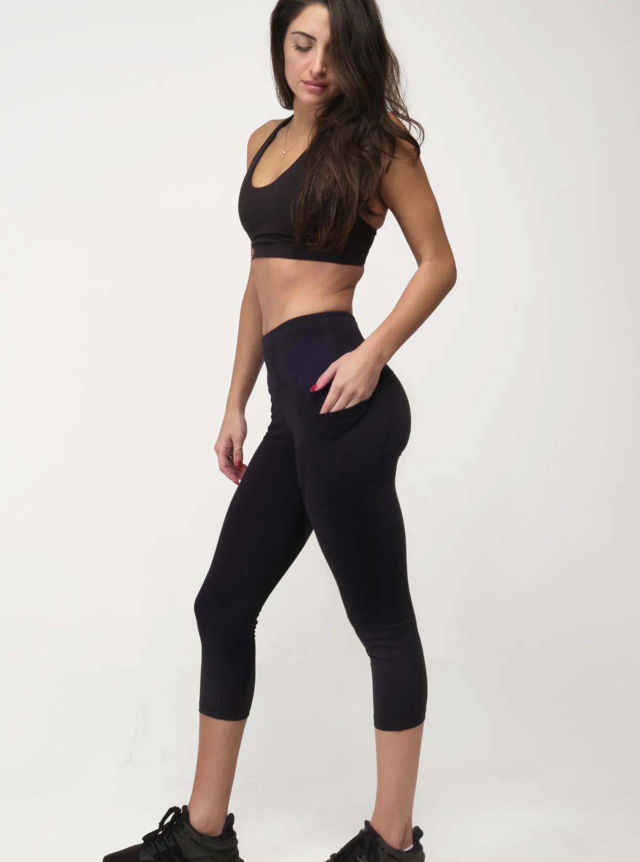 Capri Legging - Onyx