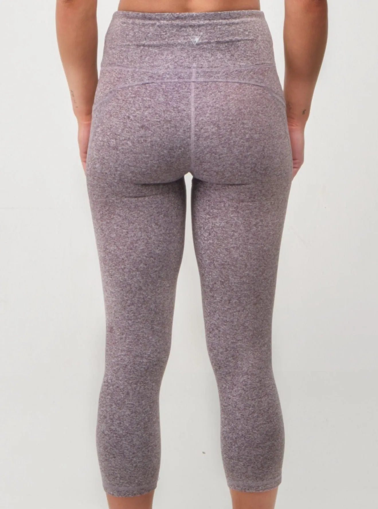 Capri Legging - Shark Heather