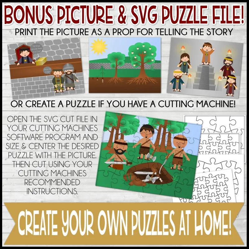 CFM BOOK of MORMON Story Board {KIT 6} Printable