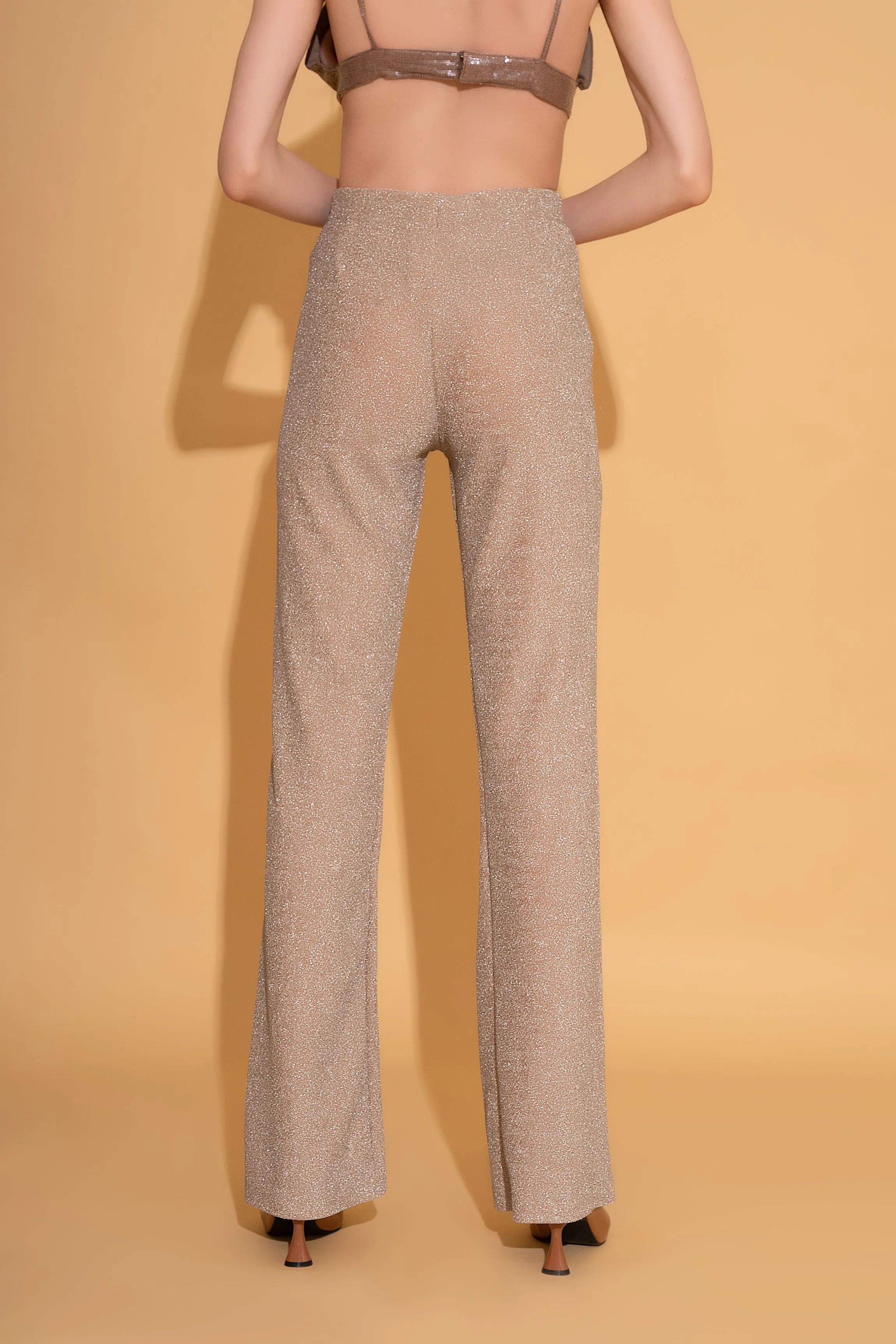 Champagne Shimmer Pants