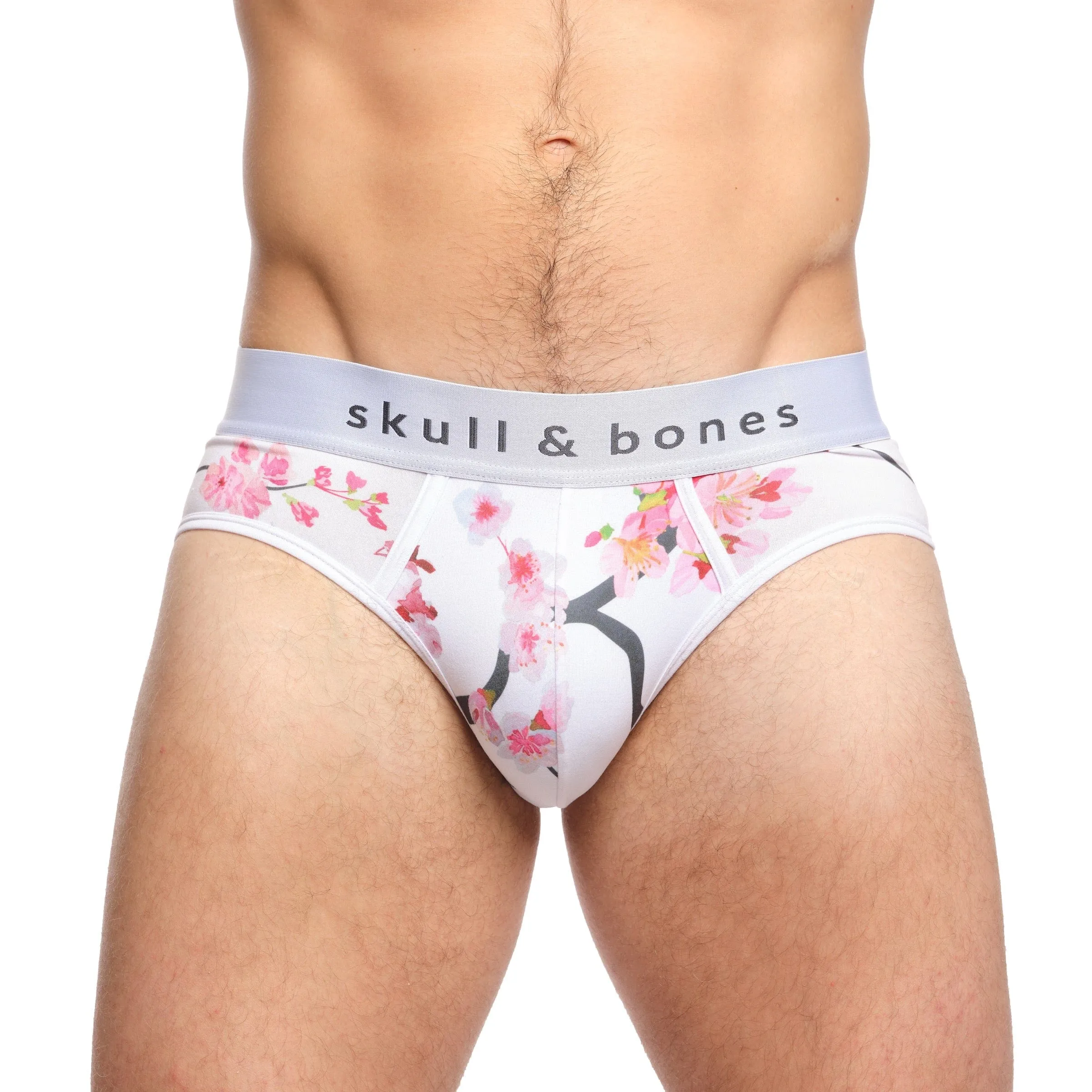 Cherry Blossom Brief White