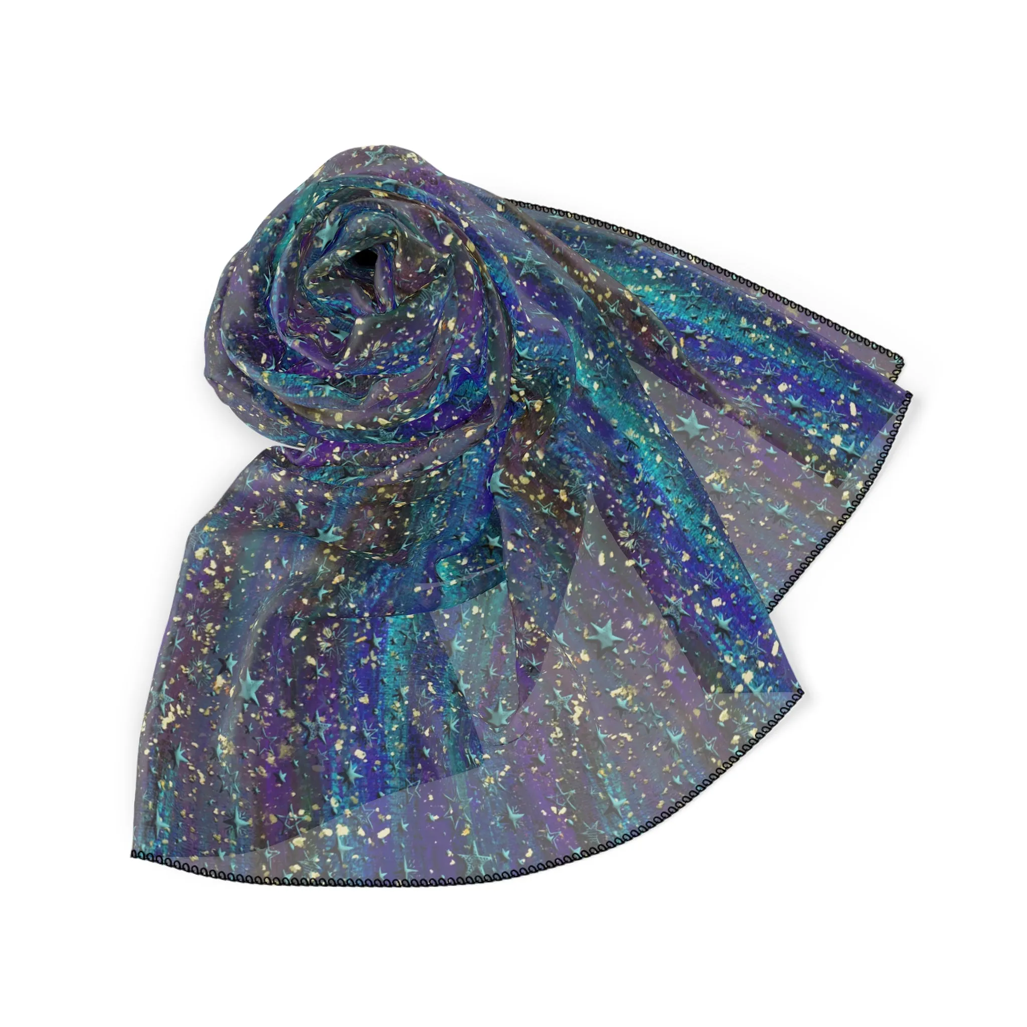 Chiffon Scarf - Celestial Dreams