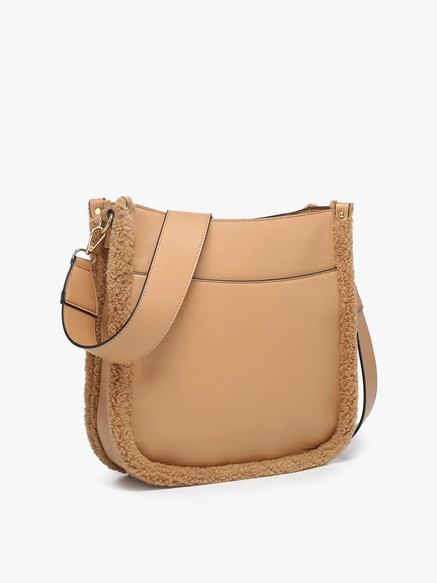 Chloe Vegan Teddy Crossbody