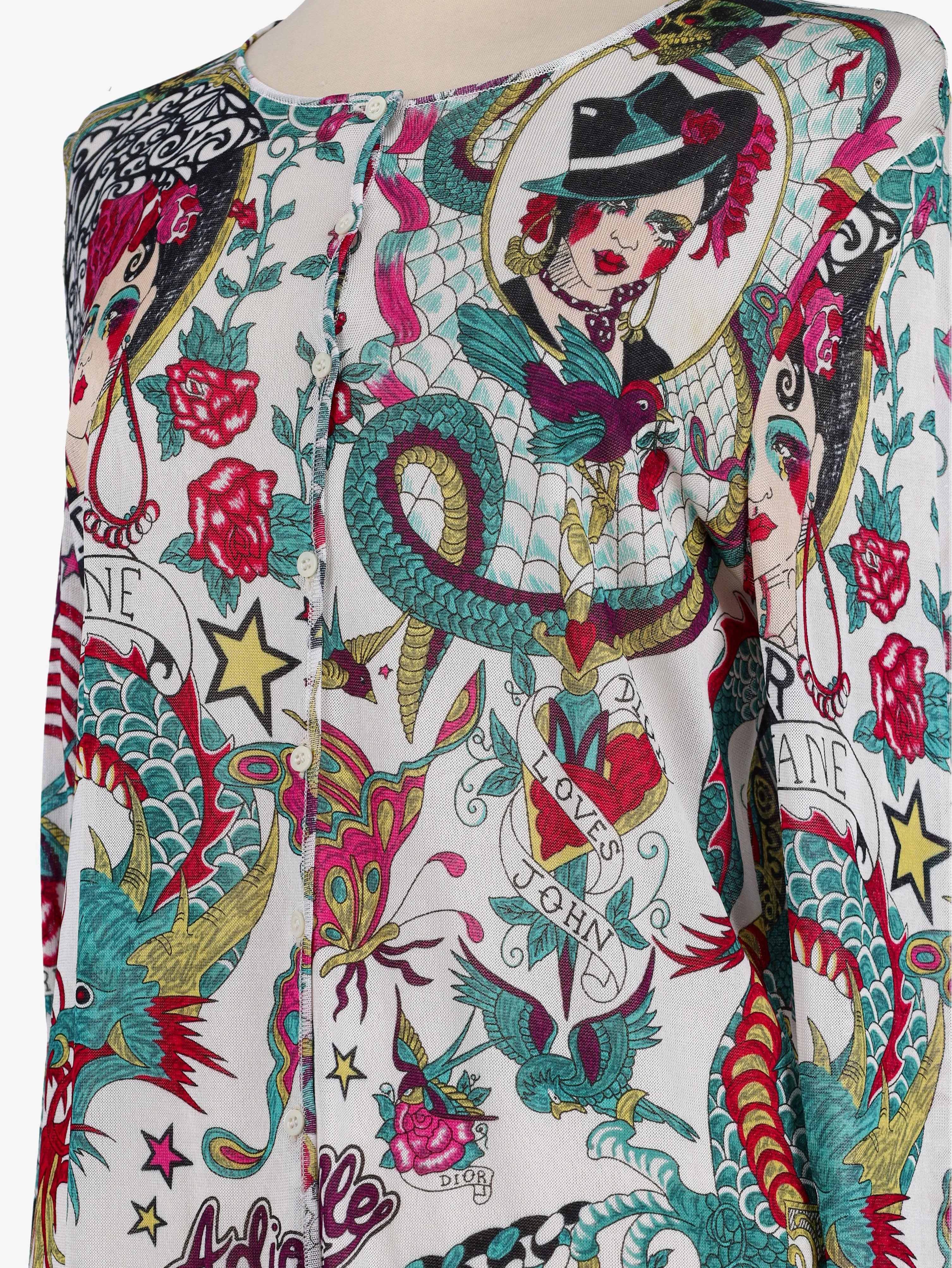 Christian Dior Gypsy Print Long-sleeved Shirt - 00s