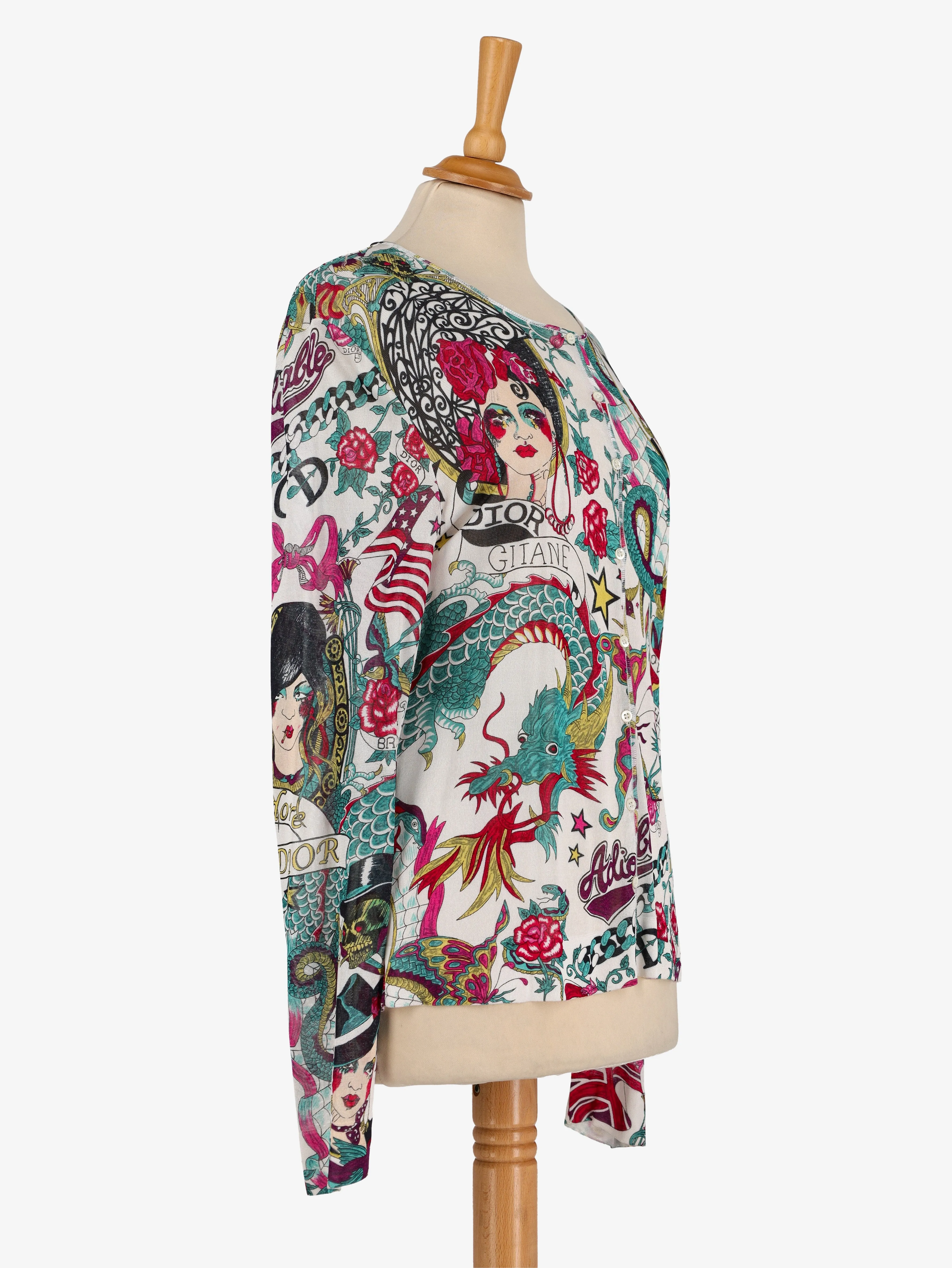 Christian Dior Gypsy Print Long-sleeved Shirt - 00s