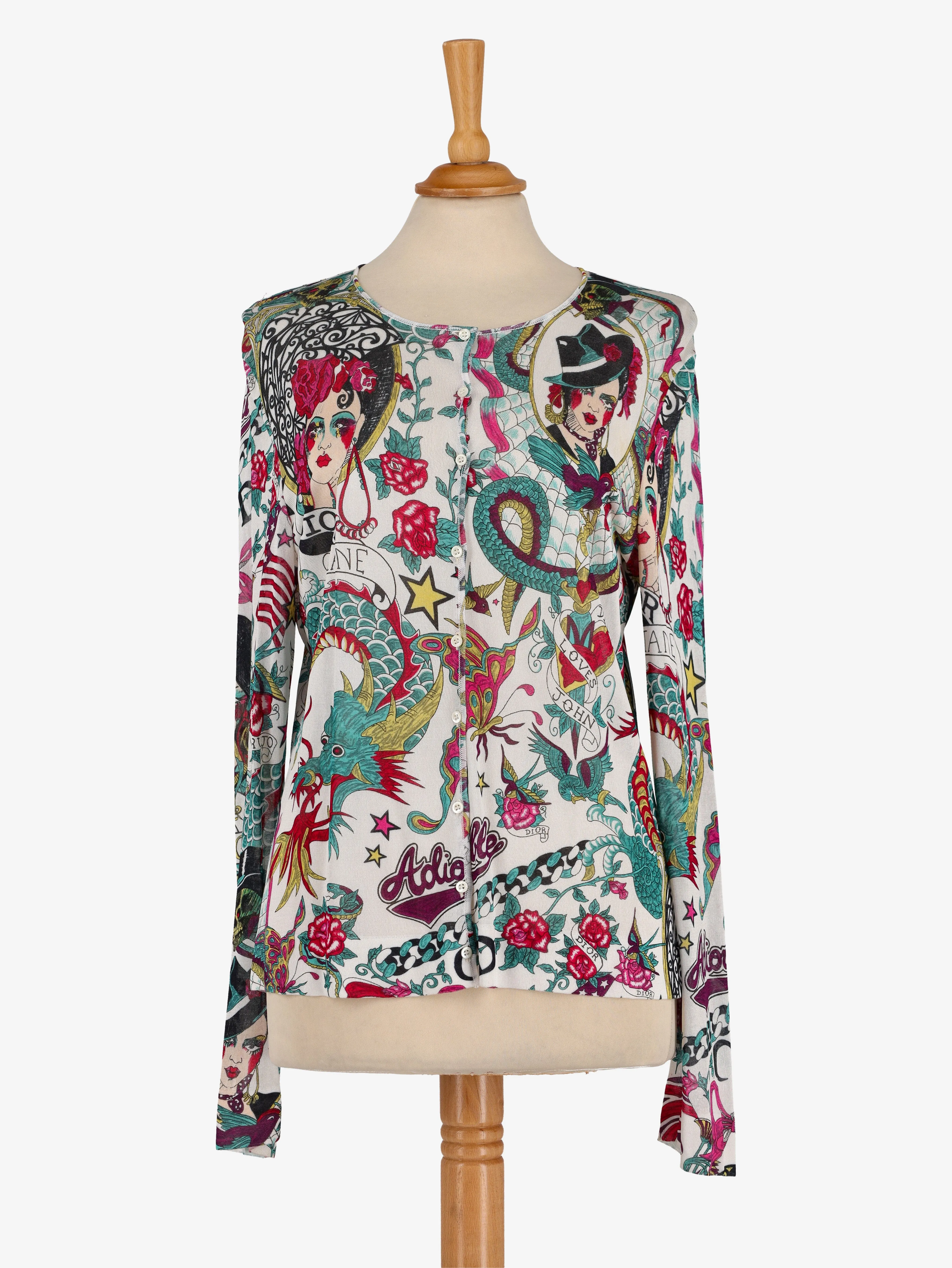 Christian Dior Gypsy Print Long-sleeved Shirt - 00s