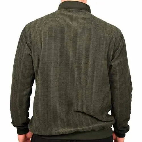 Classics by Palmland Long Sleeve Banded Bottom Shirt 6198-213 Big and Tall Hunter