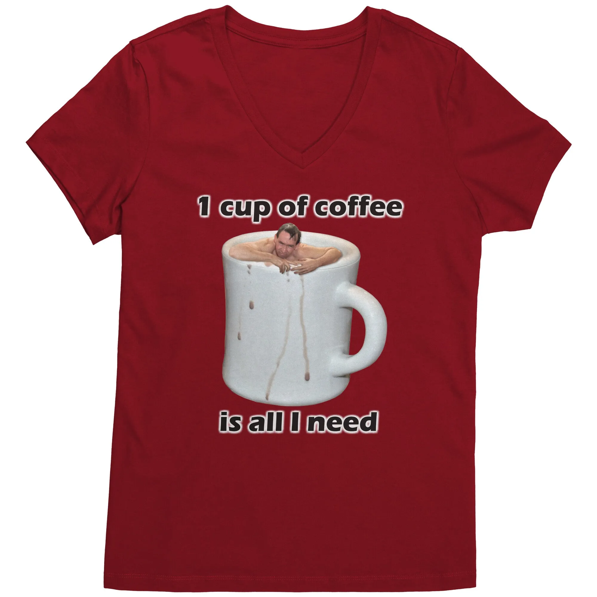 Coffee Shirt – All You Need A Cup Of Coffee to Swim In