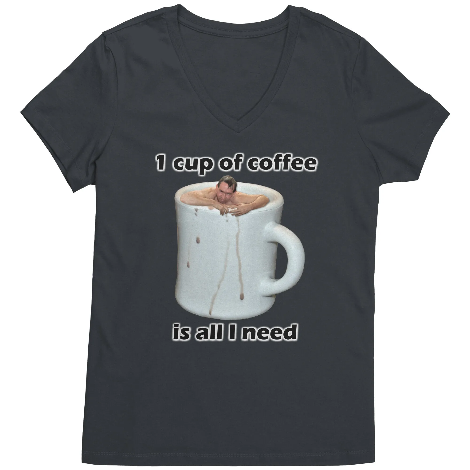 Coffee Shirt – All You Need A Cup Of Coffee to Swim In