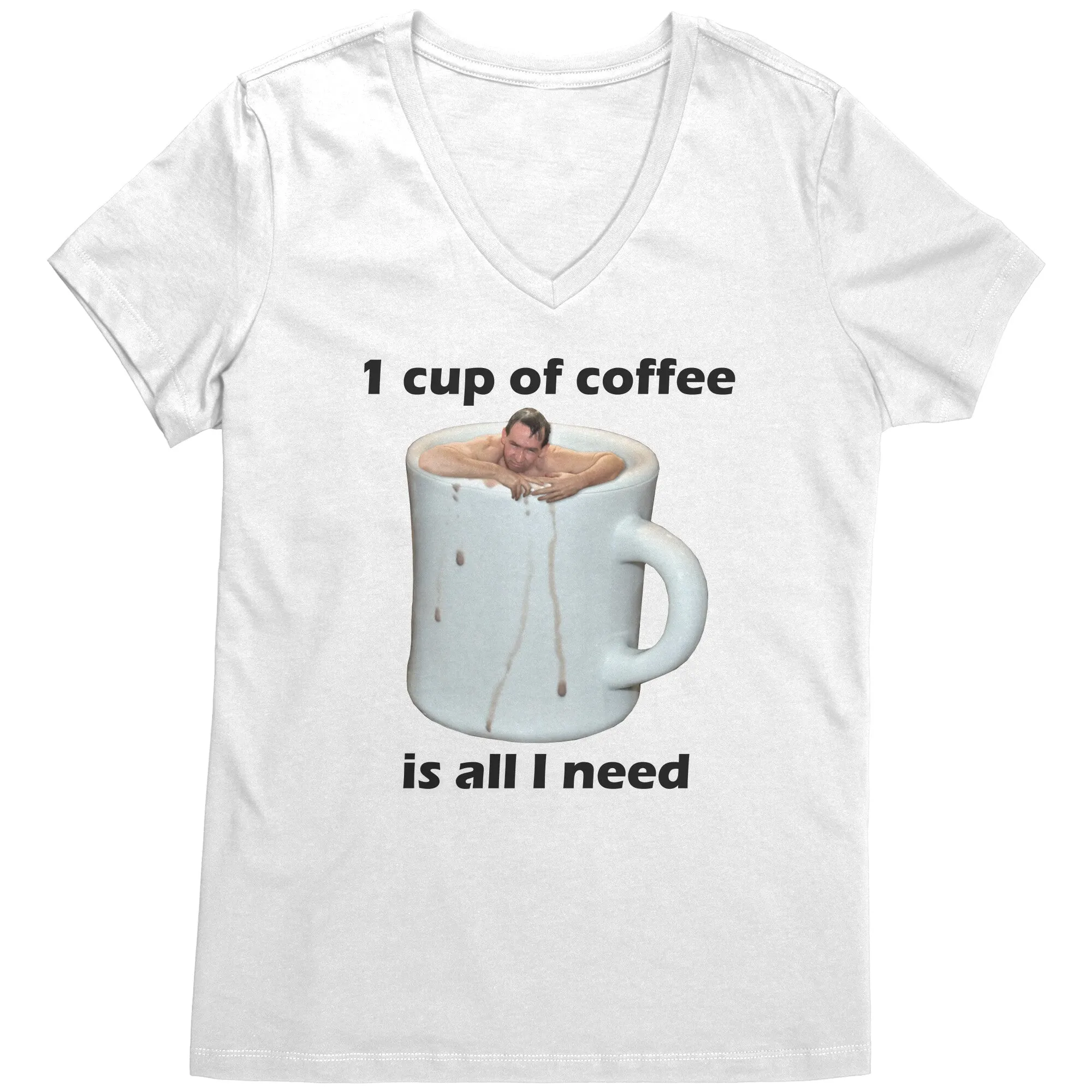 Coffee Shirt – All You Need A Cup Of Coffee to Swim In