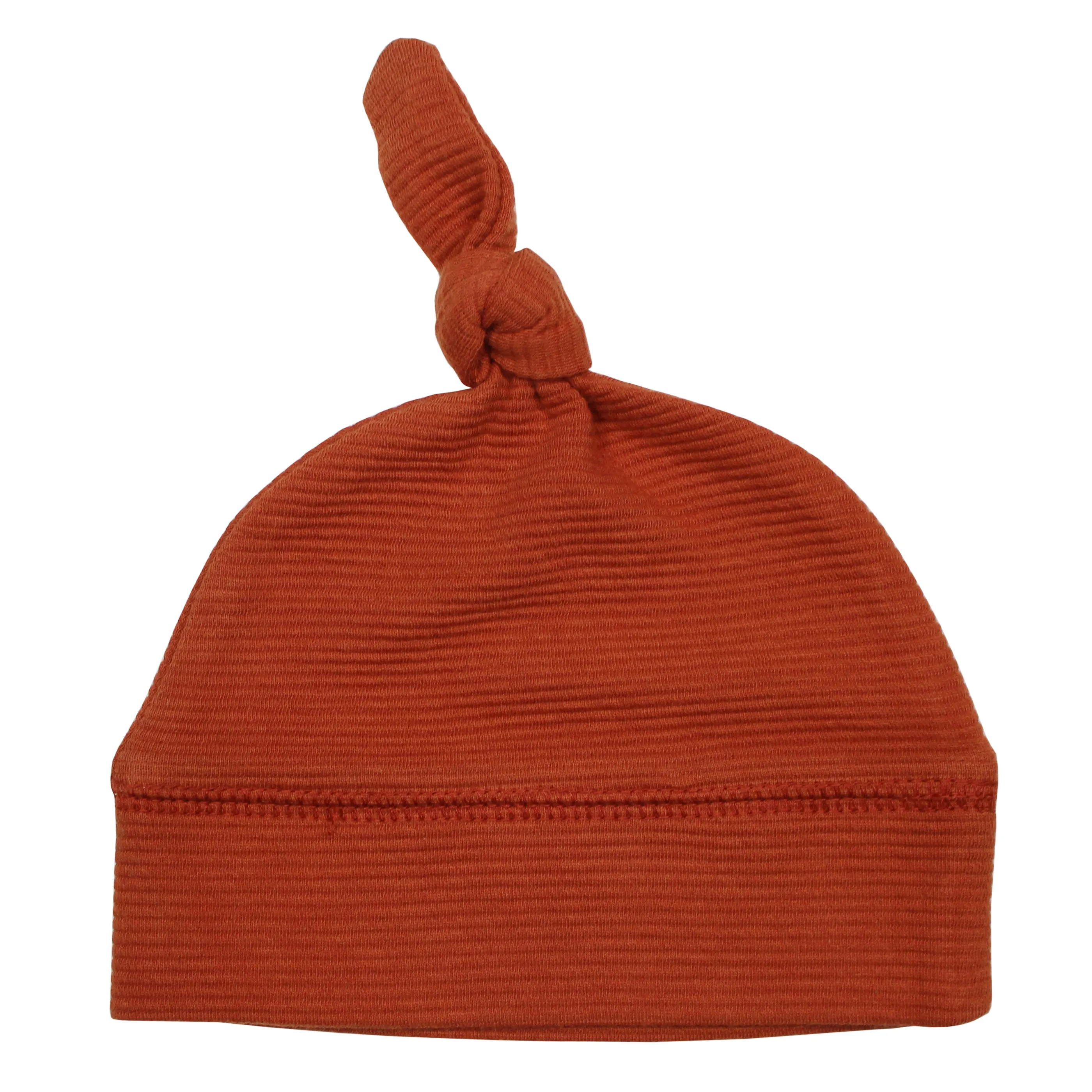 Corduroy Acorn Hat in Paprika