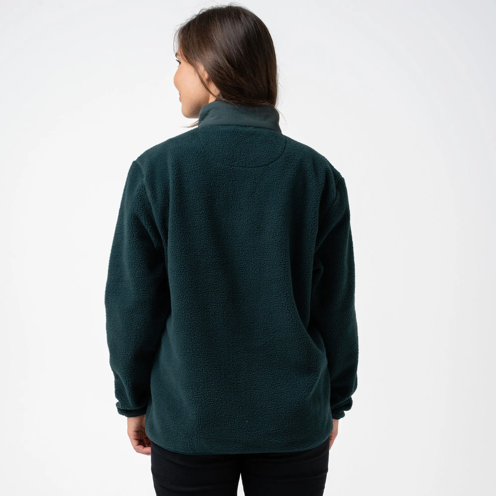 Cosy Camp Fleece Pine Green