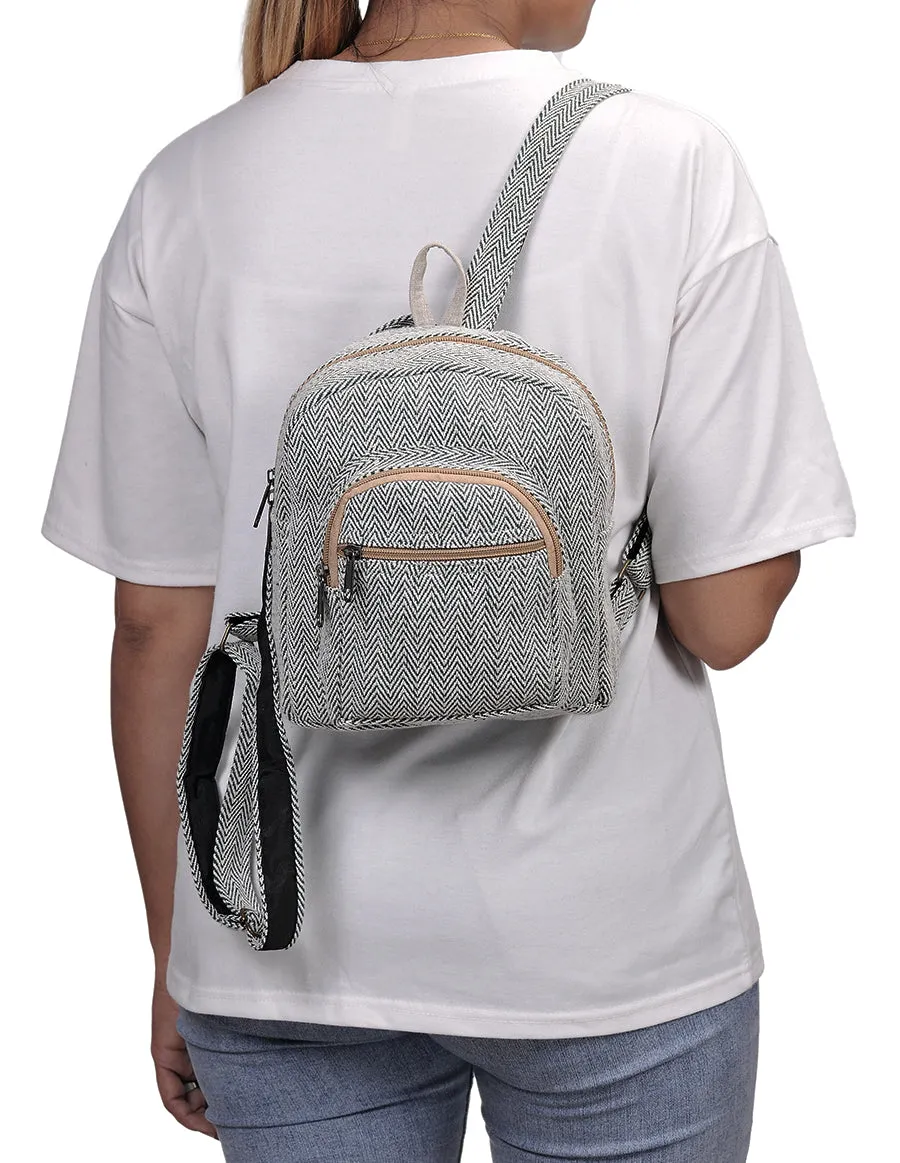 Cotton Mini Back Pack Bag