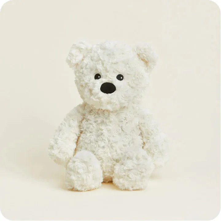 Cream Curly Bear : Warmies