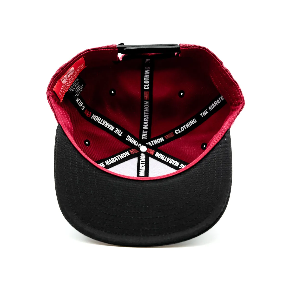 Crenshaw Limited Edition Snapback - Burgundy/Black [Two-Tone]