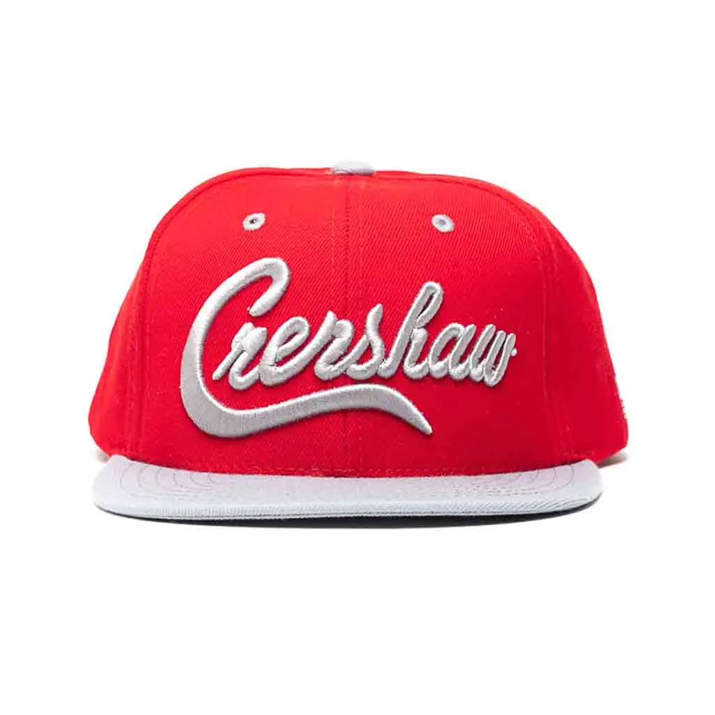 Crenshaw Limited Edition Snapback - Red/Grey [Two-Tone]