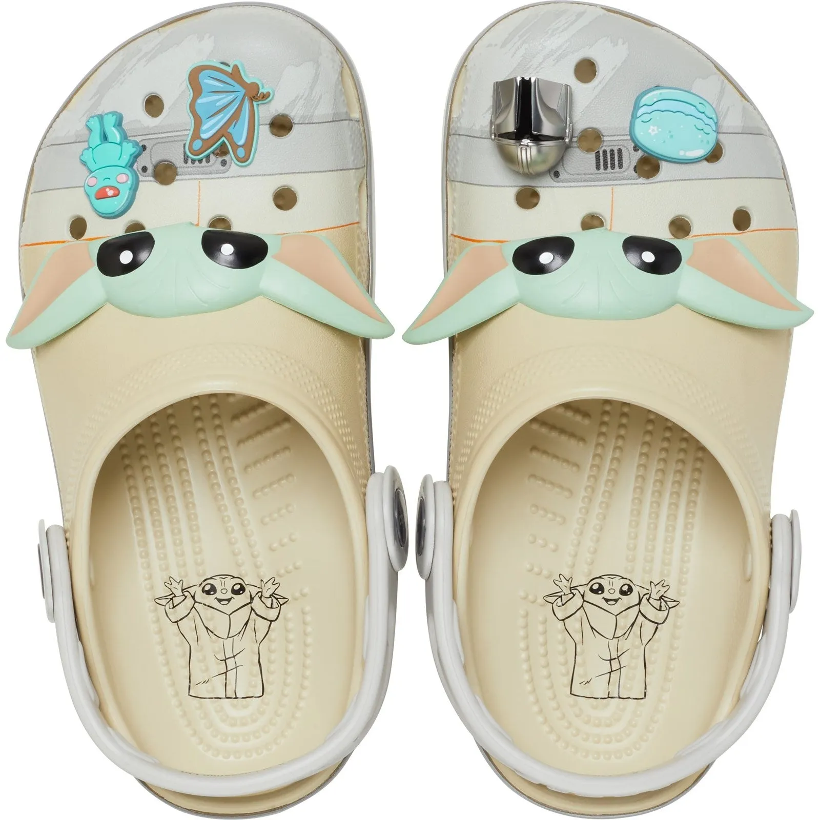 Crocs Classic Grogu Star Wars Kids Clog