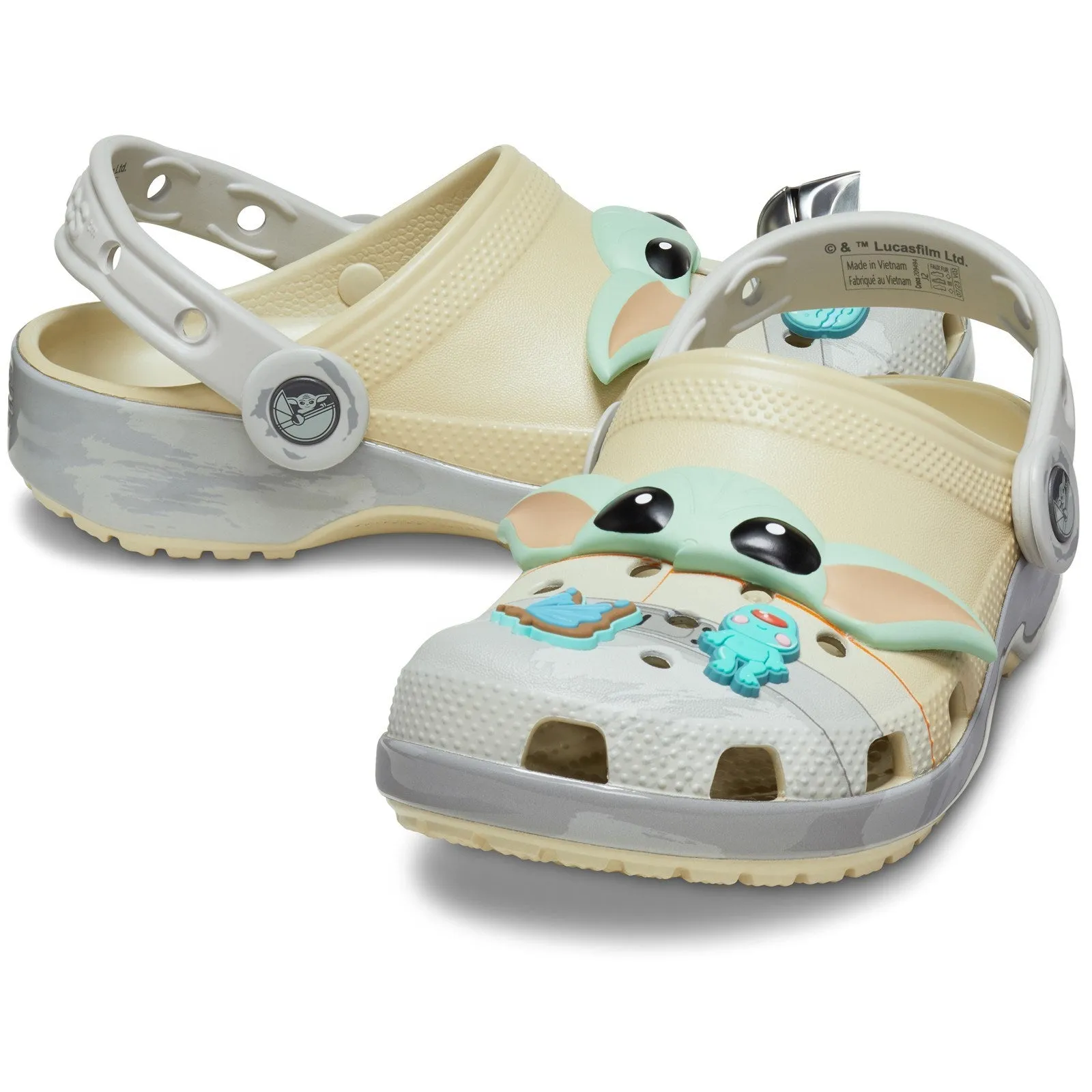 Crocs Classic Grogu Star Wars Kids Clog