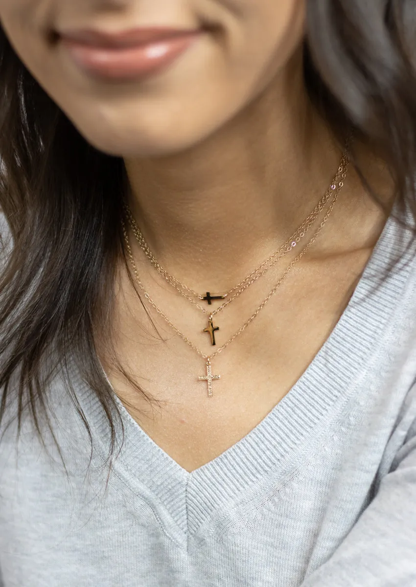 Cross Silver Necklace