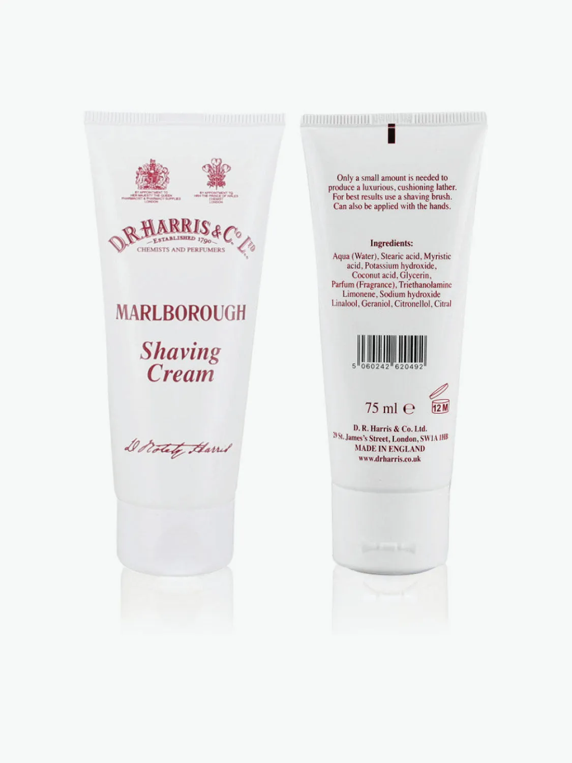 D R Harris Marlborough Shaving Cream