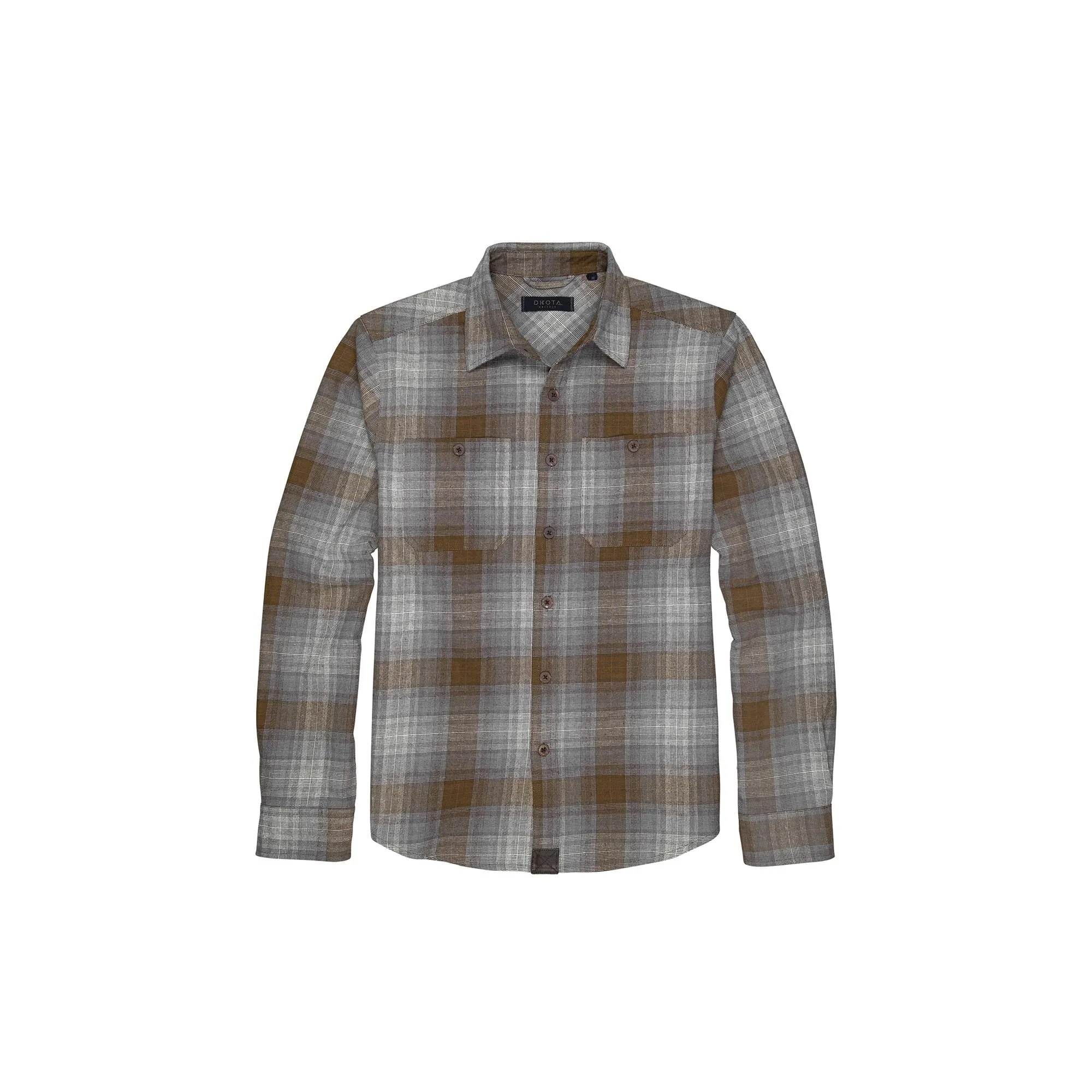 Dakota Grizzly Grant Flannel Shirt Copper Ore