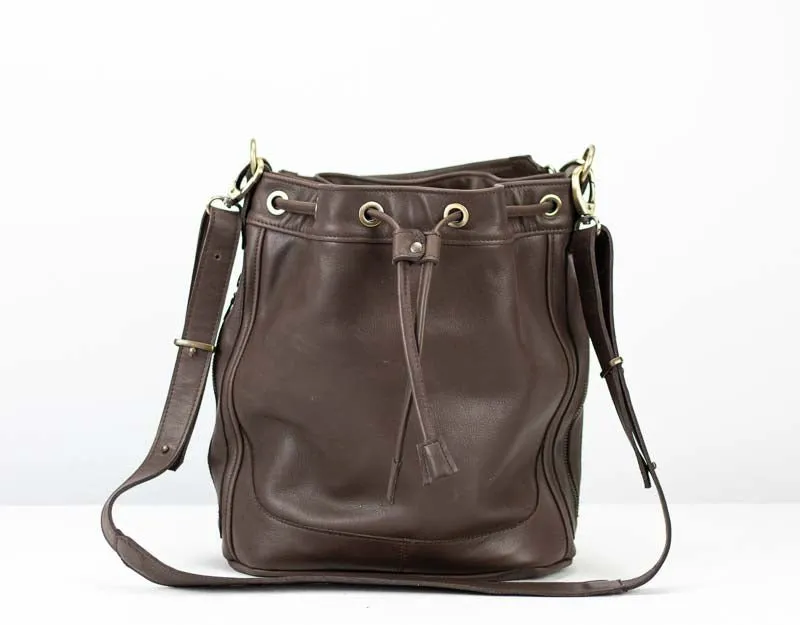 Danae bag - Terra brown leather