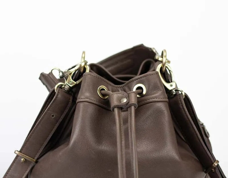 Danae bag - Terra brown leather