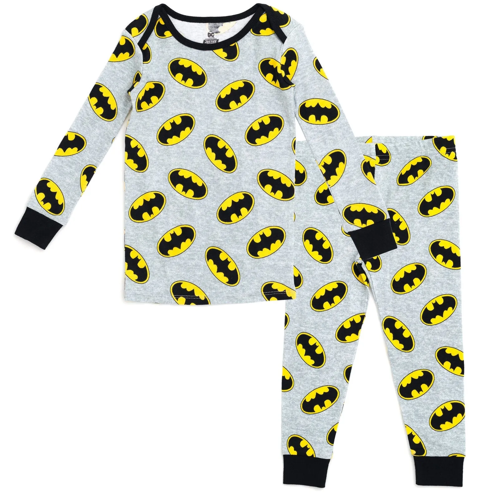 DC Comics Justice League Batman Pajama Shirt and Pants Sleep Set