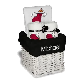 Designs by Chad and Jake Miami HEAT Custom Infant Small Basket