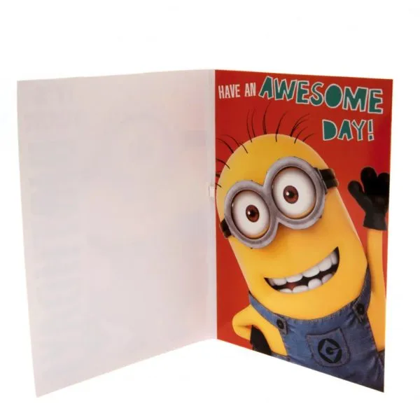 Despicable Me Minion Birthday Sound Card