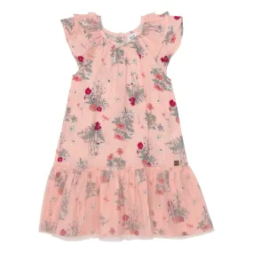 Deux Par Deux Tulle Dress - Fleurs Botaniques