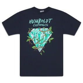 Diamond Cut Tshirt Navy