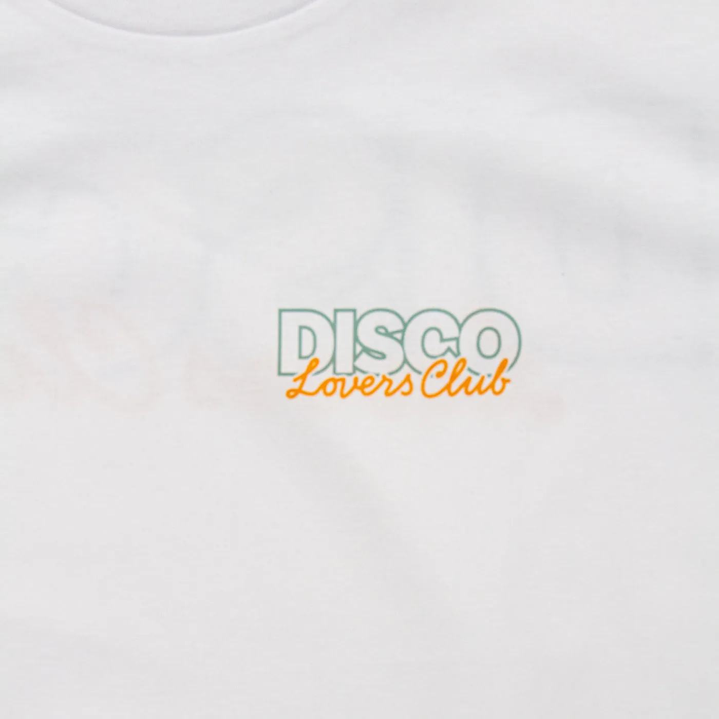 Disco Lovers Back Print - Tshirt - White