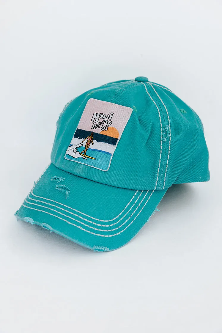 Distressed Dad Hat - Maui No Ka Oi