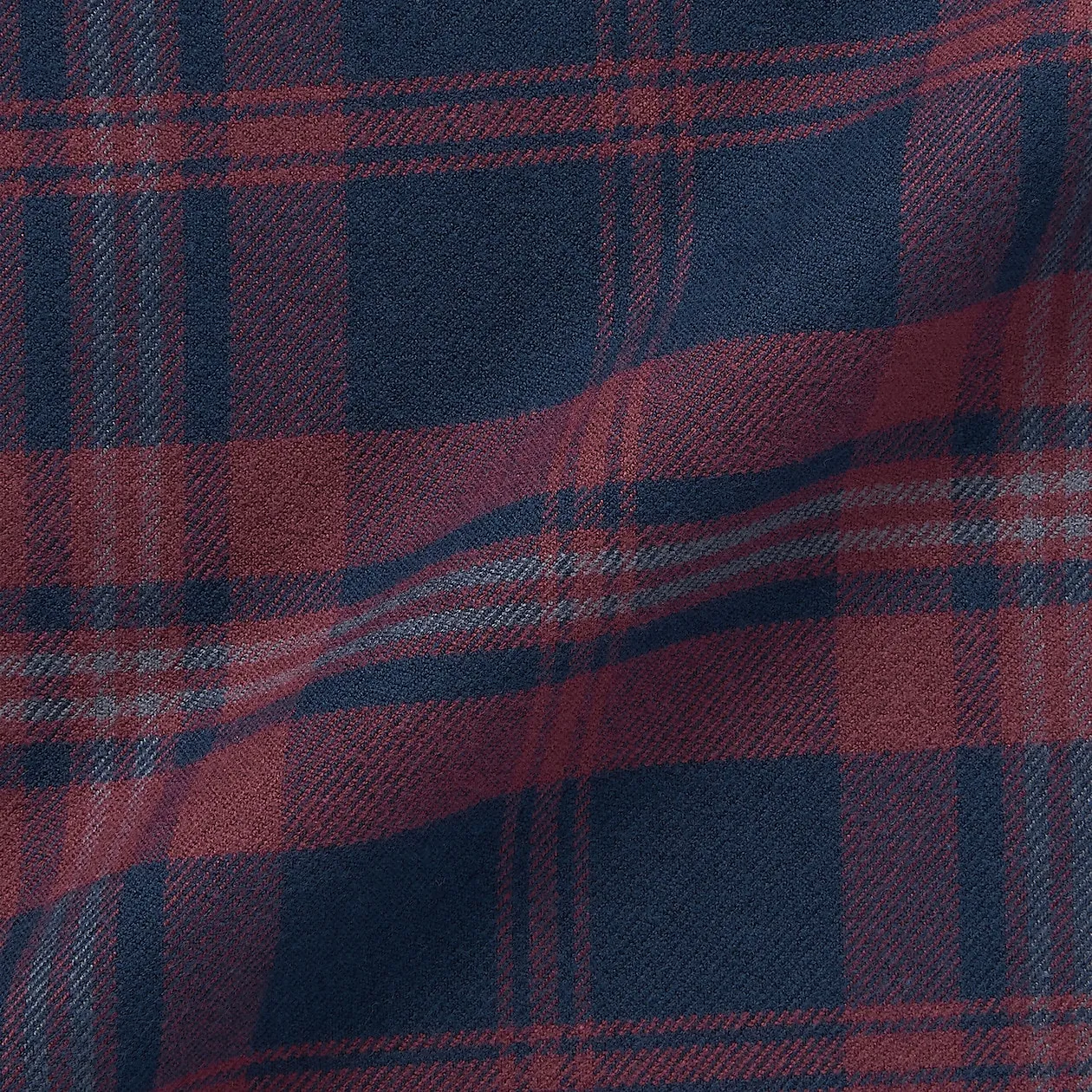 Double Brushed Flannel Long Sleeve Shirt