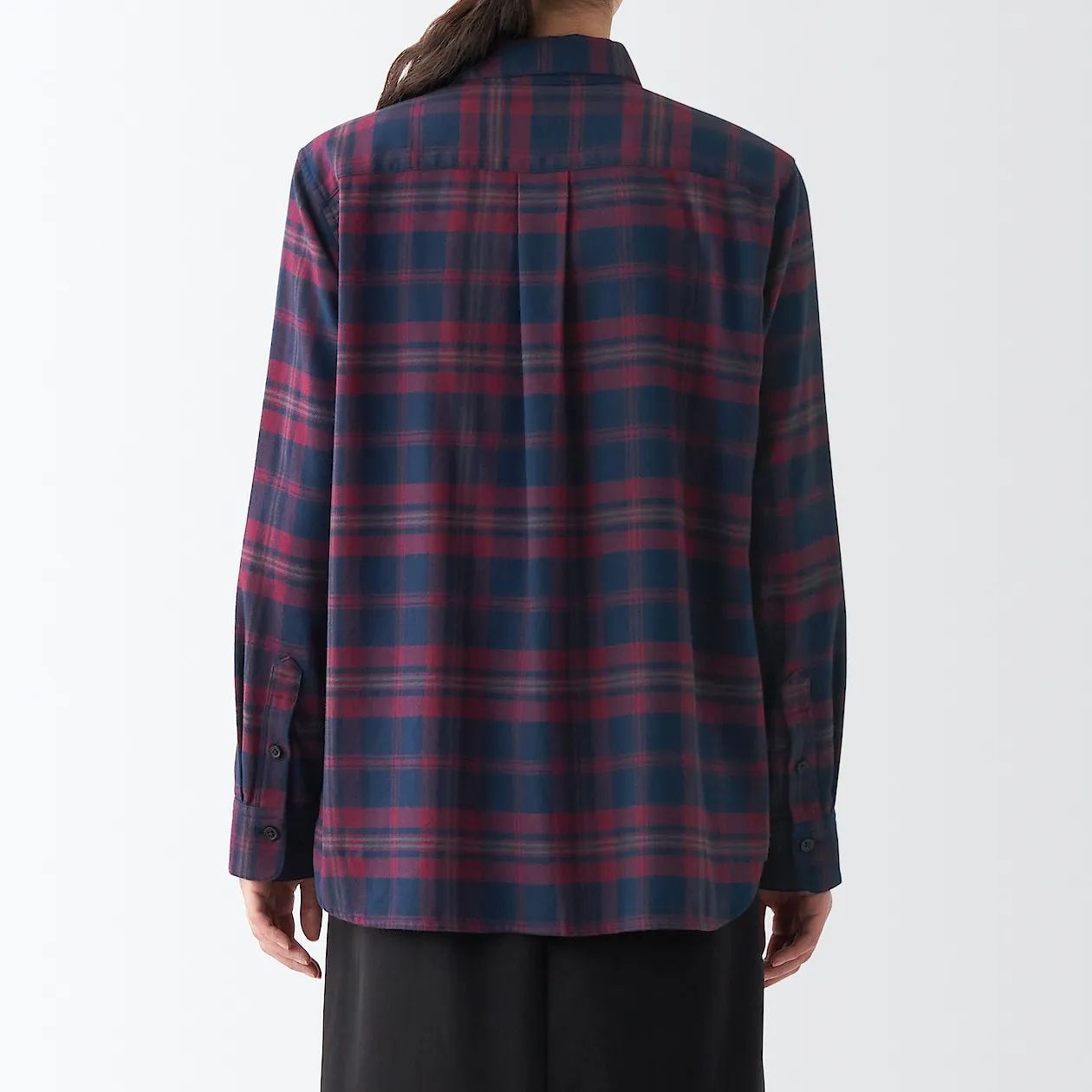 Double Brushed Flannel Long Sleeve Shirt