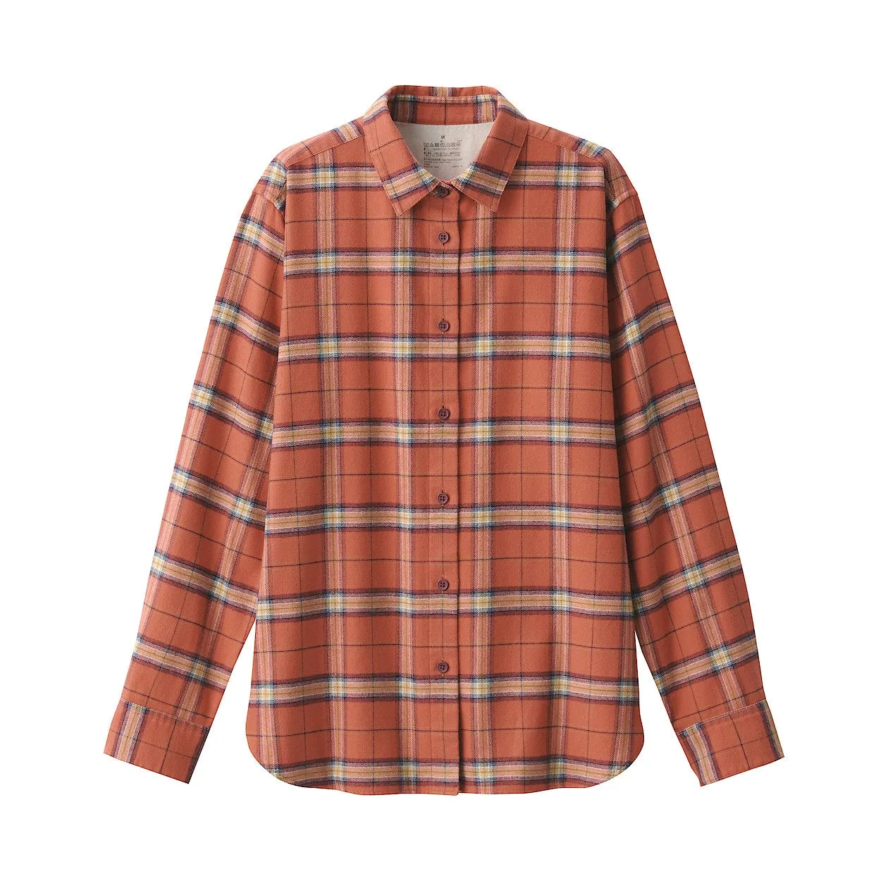 Double Brushed Flannel Long Sleeve Shirt