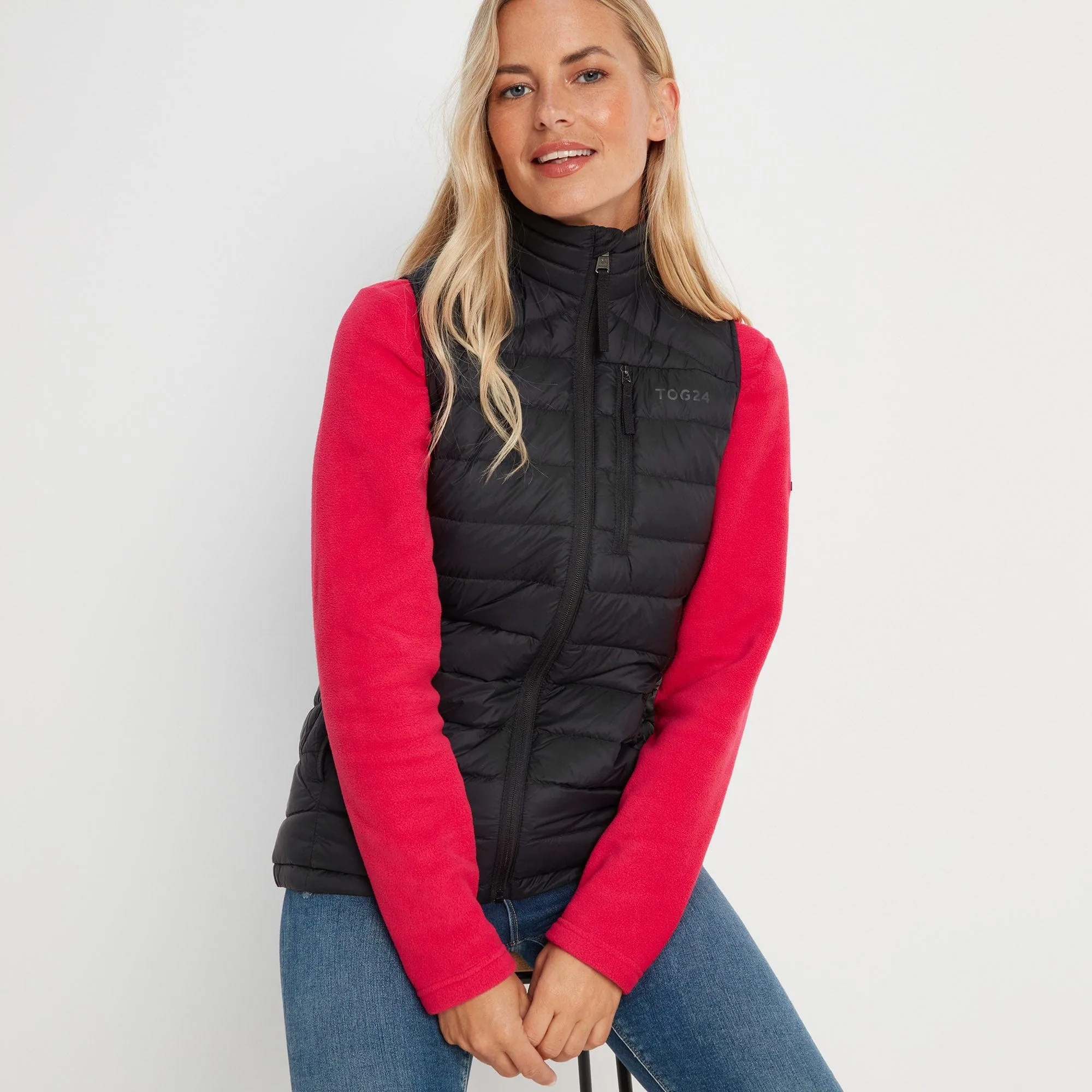 Drax Womens Down Gilet - Black