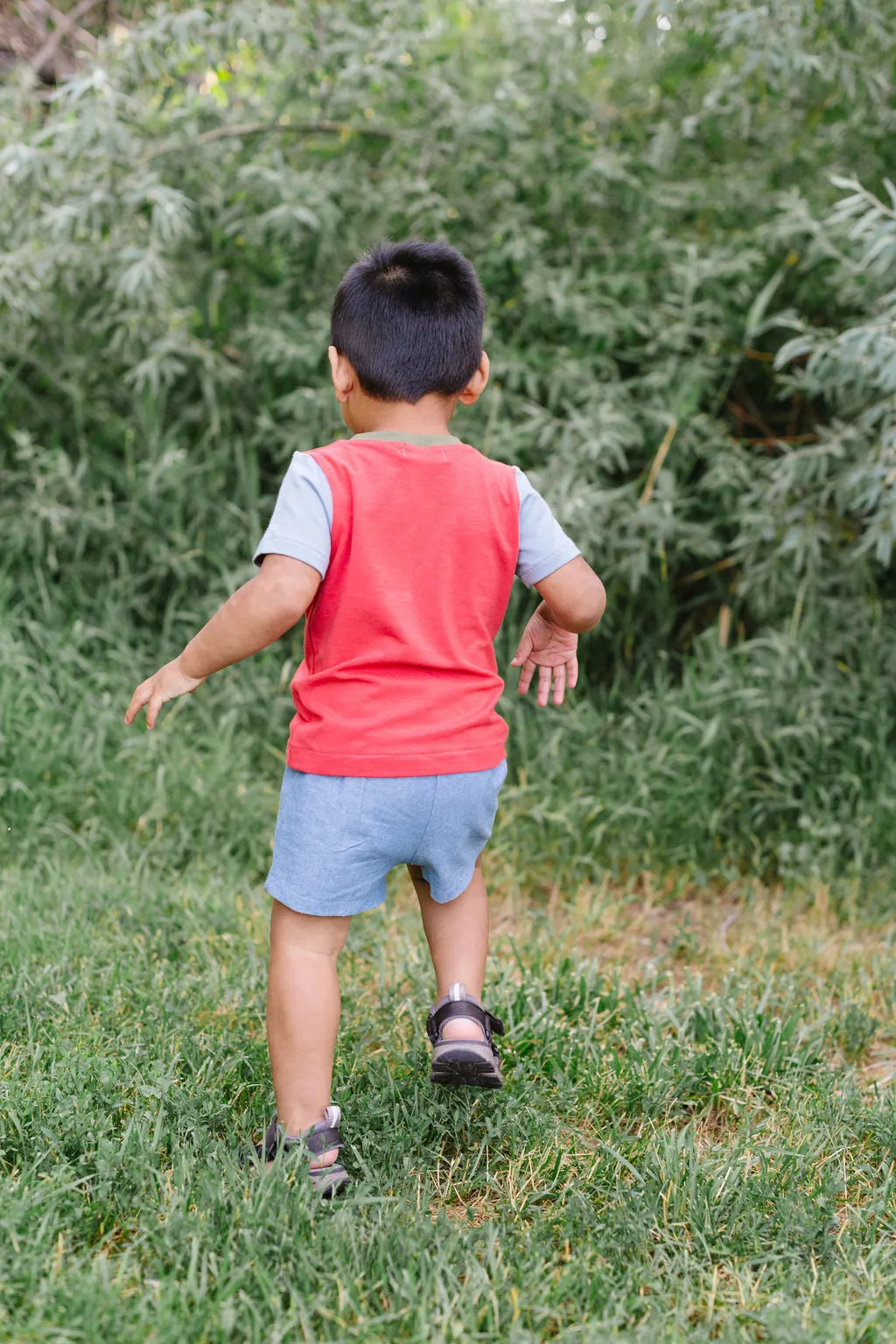 Easy Short in Light Chambray