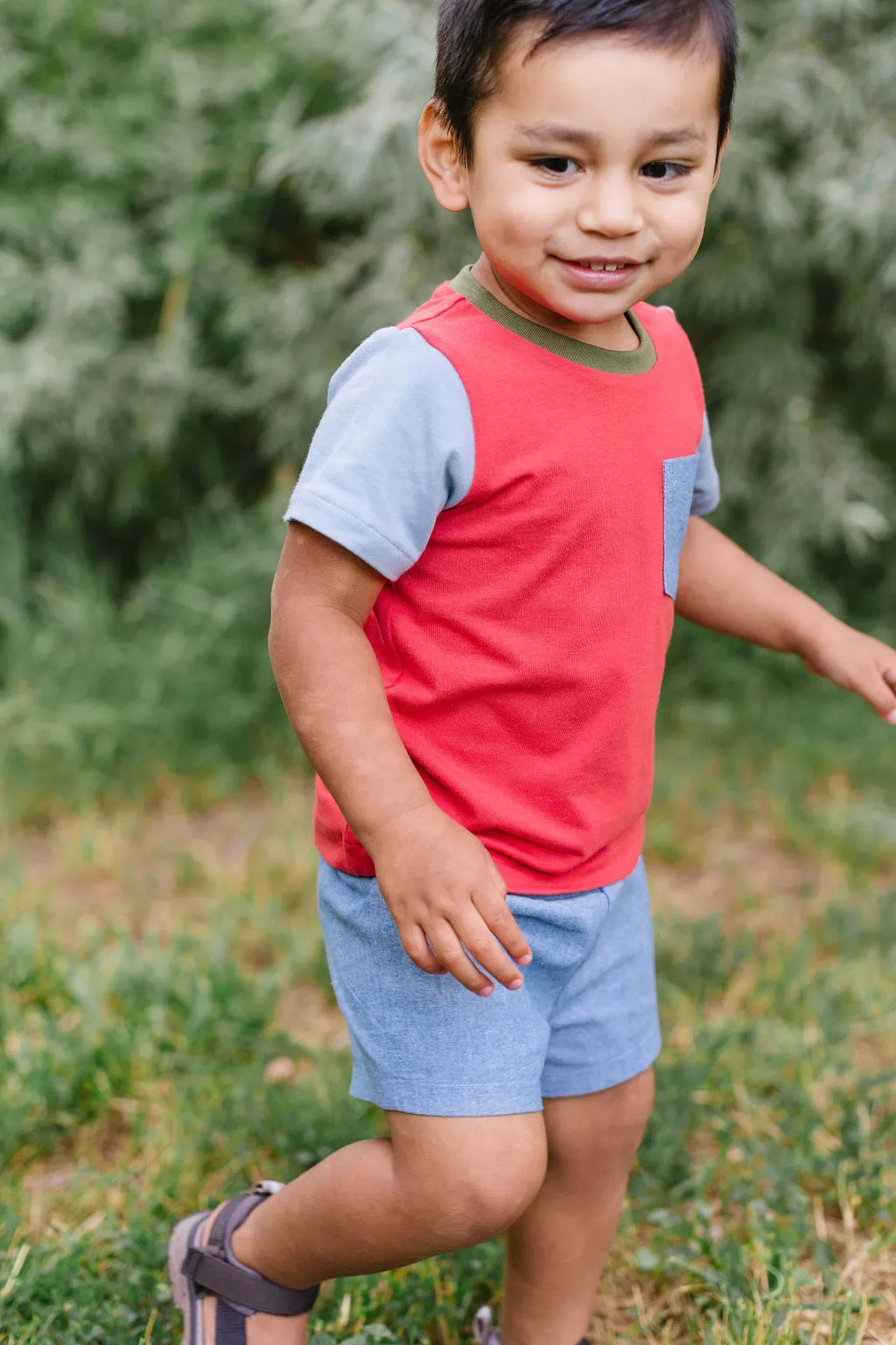 Easy Short in Light Chambray